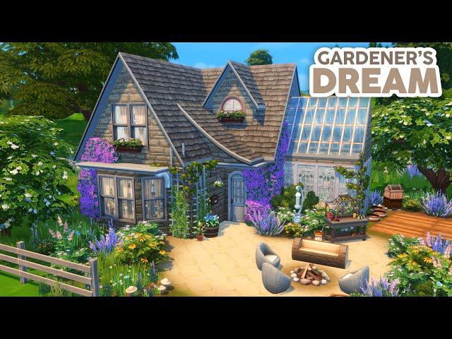 Gardener’s Dream Cottage  // The Sims 4 Speed Build