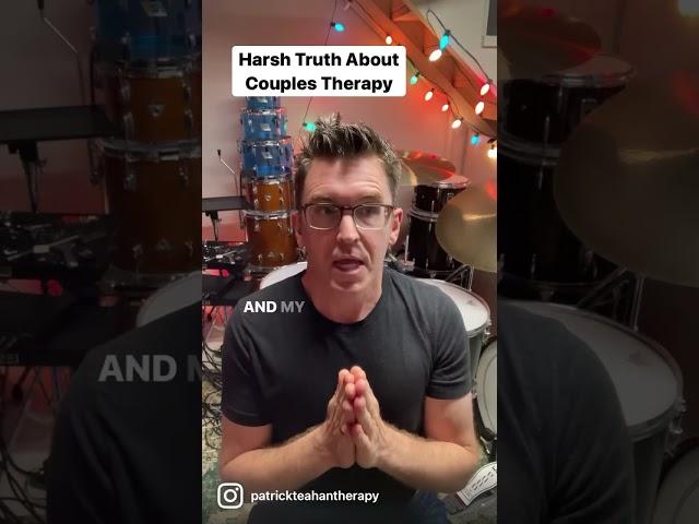 Harsh Truth About Couples Therapy