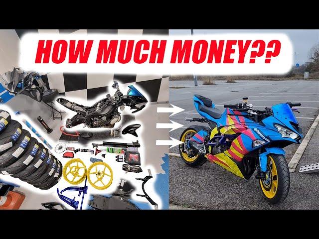 STUNT BIKE REBUILD / KAWASAKI ZX6R 2020 preparation for 2023 season / HOW MUCH???