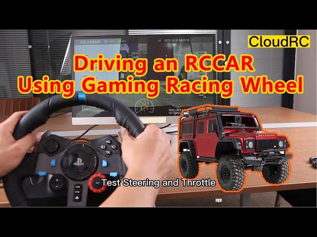 Driving an RCCAR Using Gaming Racing Wheel - CloudRC GameBOX