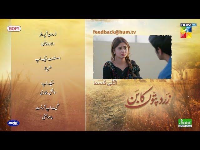 Zard Patton Ka Bunn - Episode 23 Teaser - [ Sajal Ali & Hamza Sohail ] - HUM TV