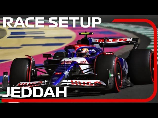 F1 24 JEDDAH Qualify Lap + Race Setup (1:26.803)