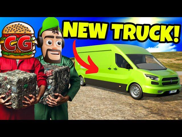 We Bought a NEW TRUCK Off of Trash Profit in ContractVille Multiplayer!