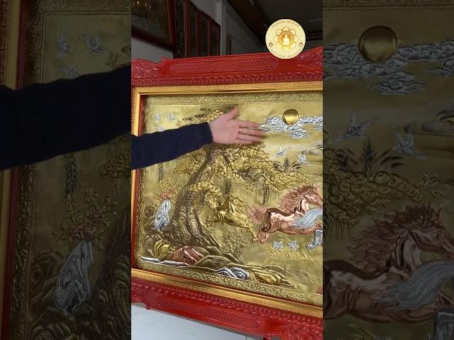 Bức tranh mã đáo thành công đẹp nhất