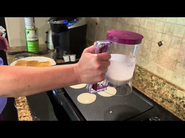 REVIEW: Make Perfect Pancakes  Every Time with the KPKitchen Pancake Batter Dispenser