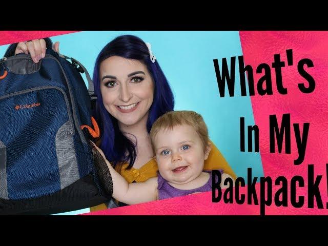 WHAT'S IN MY BACKPACK w/ Emberly 2017 | Kirby Rose