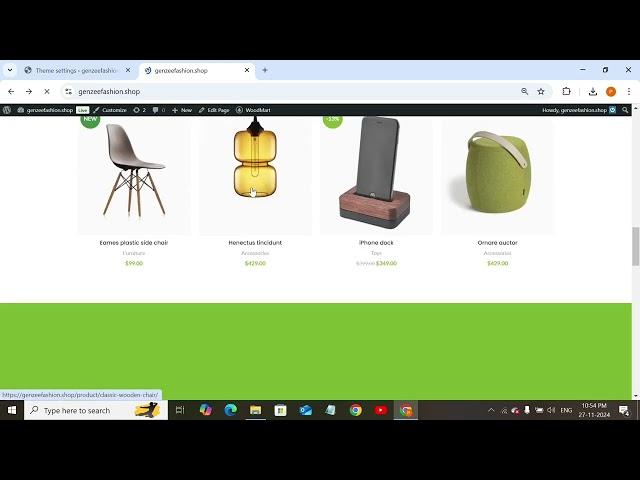 WoodMart Theme footer customisation, WoodMart footer edit Full video