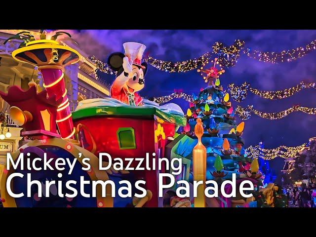 [4K] Mickey’s Dazzling Christmas Parade 2023 - Disneyland Paris