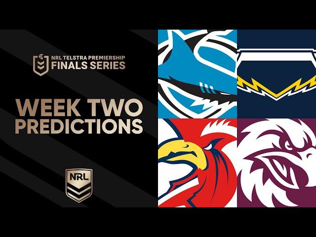 NRL Finals Week 2 Predictions 2024