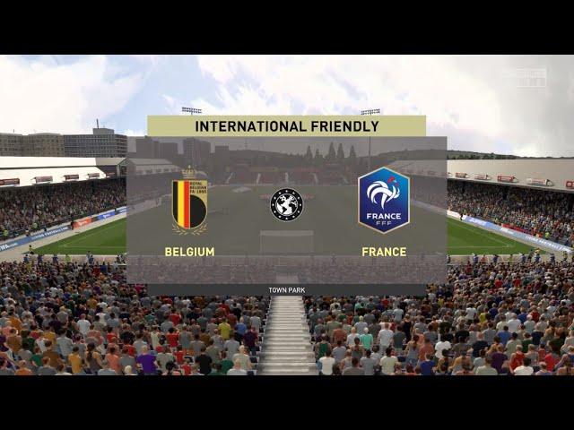 FIFA U-20 Women's World Cup Belgium Vs France Fifa 22 Simulation