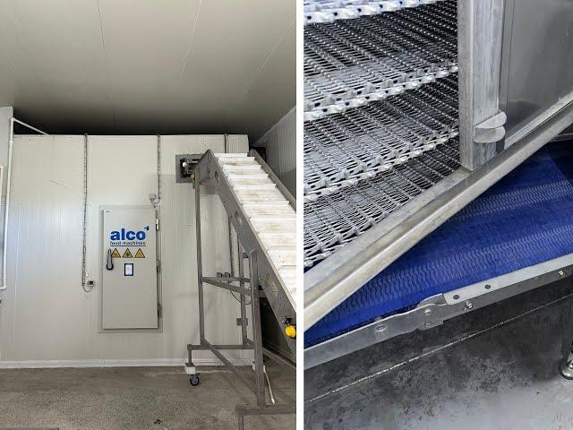 1598-332: Alco-food-machines GmbH & Co. KG spiral freezer