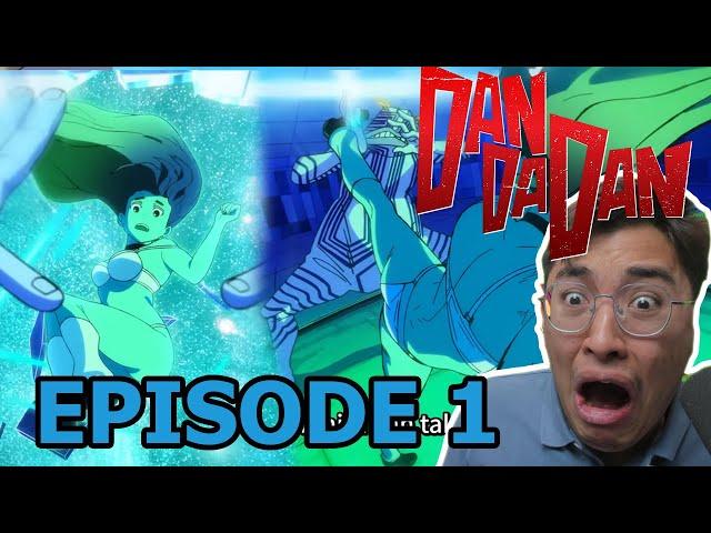 ALIENS, GHOSTS AND ROMANCE ?! FIRE ANIME !!! | Episode 1 | DAN DA DAN REACTION