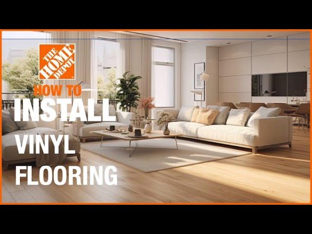 Live DIY Workshop: How to Install Vinyl Flooring | The Home Depot