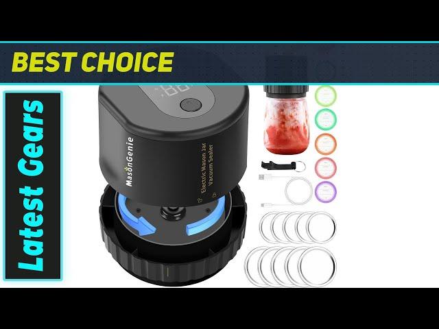 Mason Genie Vacuum Sealer: The Ultimate Food Preservation Tool