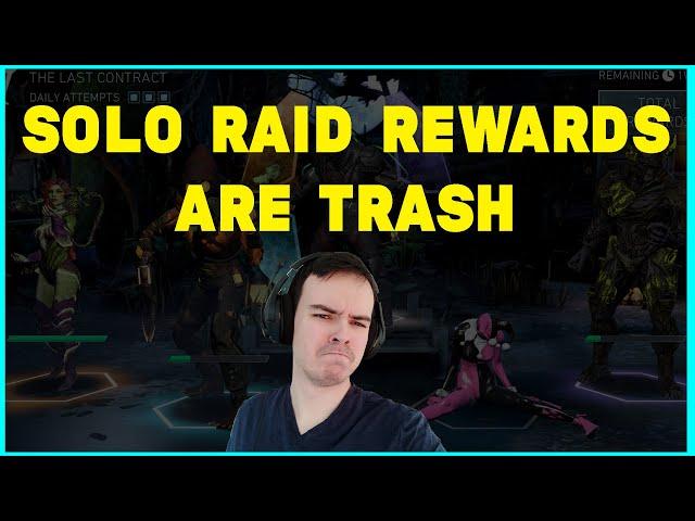 The Solo Raid Rewards Are A Terribly Designed System Injustice 2 Mobile