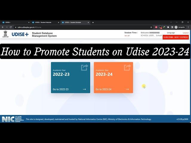 How to Promote Students on Udise 2023-24