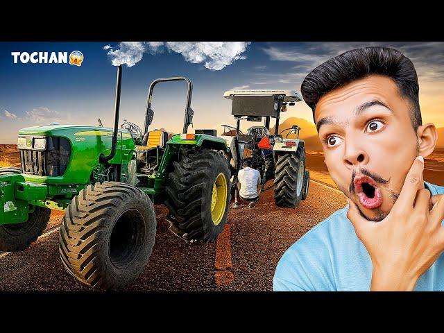 New Holland3630 VS John Deere5210 Tochan Mukabla️|| Guru Veer Vlogs