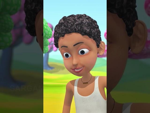 പൂവൻ കോഴി നല്ല കൊക്കര കോഴി  | Poovan Kozhi | Animation Song Malayalam | Rooster Song #Shorts