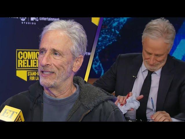 Jon Stewart Gives Health Update After Daily Show Bit Turns Bloody (Exclusive)