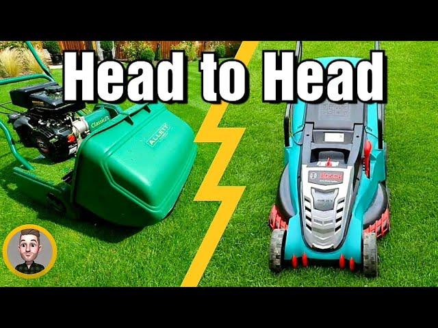 Cylinder (Reel) Mower vs Rotary Mower UK