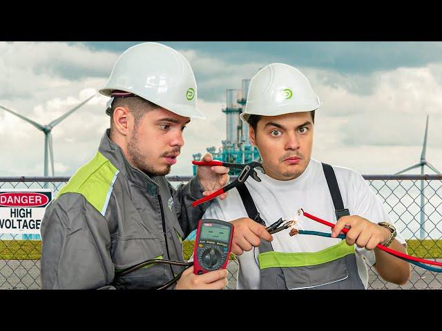 ELECTRICIAN PENTRU O ZI cu COSTI MAX (La Munca: S3, Ep. 2)