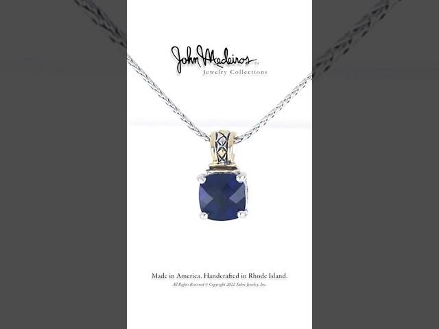 JMJC Spotlight - The Beijos Cor Collection - 10 x 10 mm Cushion Cut Pendant Necklace