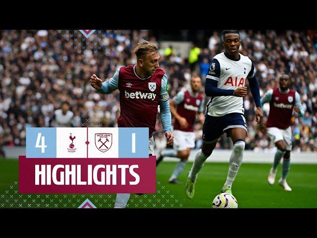 Tottenham Hotspur 4-1 West Ham | Premier League Highlights