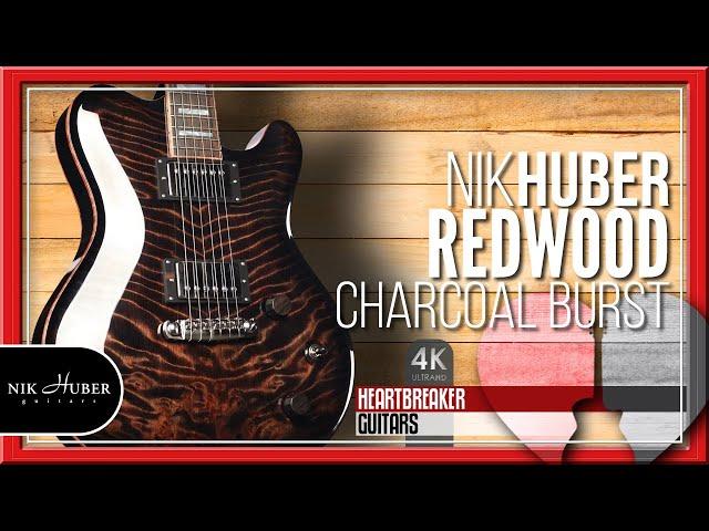 The Redwood Charcoal Burst from Nik Huber Guitars - Jace on the Heartbreaker Stage in Vegas!