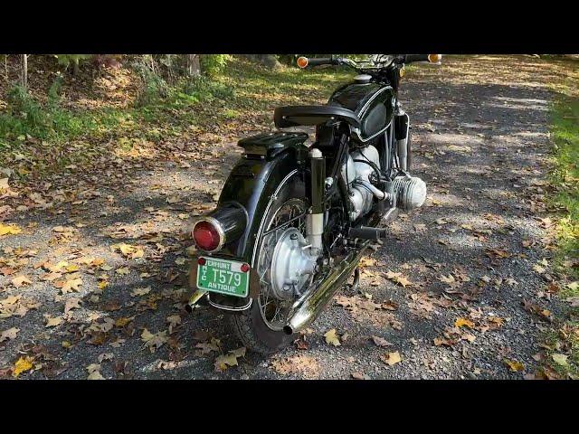 1969 BMW R60/2 For Sale- Idling Video