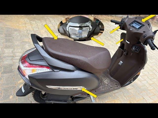 All New Honda Activa 125 TFT Screen Detailed Review | On Road price 8-New Update Features