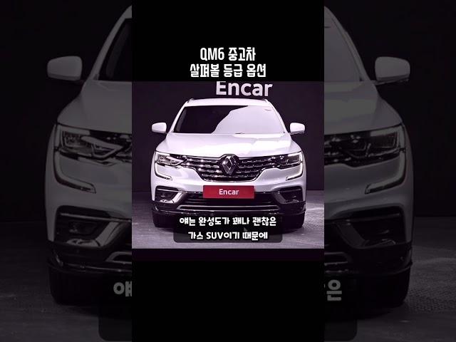QM6 중고차 살펴볼 옵션들