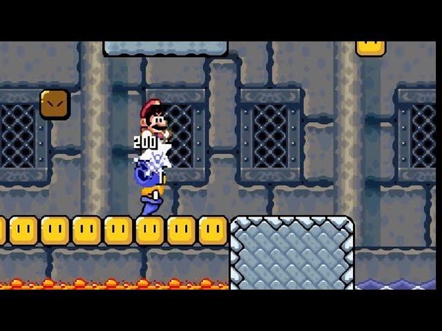 Lemmy's Castle by half level path | Super Mario World SNES