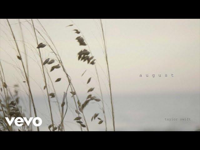 Taylor Swift – august (Official Lyric Video)