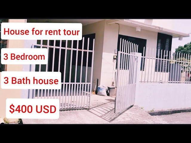 House For Rent Tour 3 Bedroom 3 Bath House $400 USD,in STO, Rosario Heights Dumaguete City