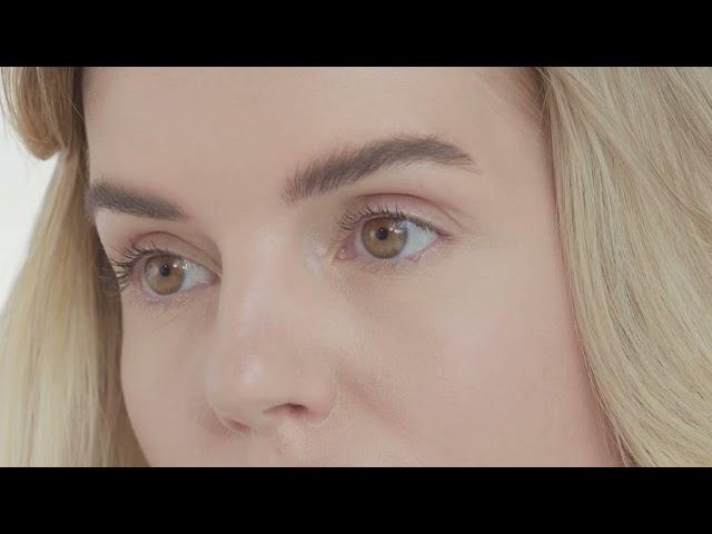 NEW! Volumizing Tinted Brow Gel Tutorial on Soft Brown Eyebrows