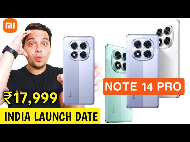 Redmi Note 14 Series India Launch Date | Redmi Note 14 Pro Price in India 