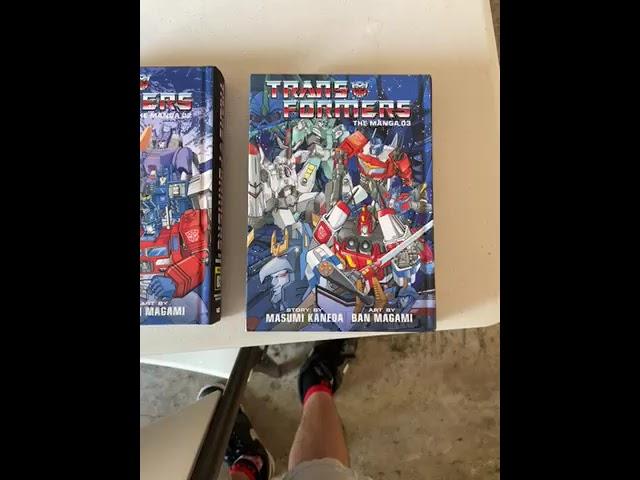 Transformers Manga Vol. 1-3