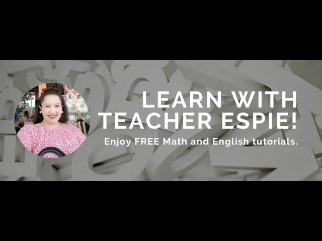 Fraction to lowest terms/Teacher Espie/Easy Way