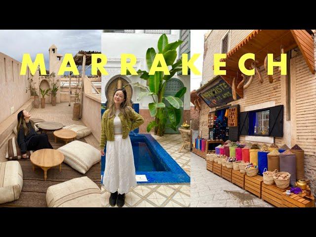 3 Days in MARRAKECH, MOROCCO  (w/ prices!) | an early birthday trip for someone special