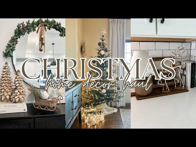 *NEW* CHRISTMAS HOME DECOR 2024  | HOLIDAY DECOR & STYLING IDEAS