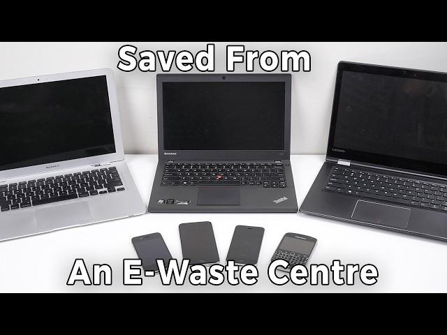 Dumpster Diving an E-Waste Centre