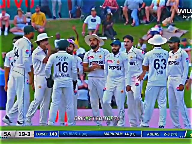 Muhammad Abbas 6 wickets haul vs South Africa | Muhammad Abbas bowling today