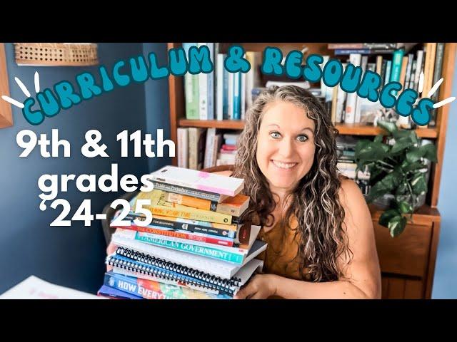 High School homeschool curriculum choices ‘24-25