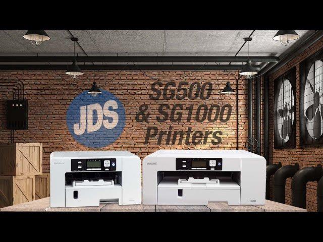 JDS Introduces the SG500 & SG1000 Sublimation Printers