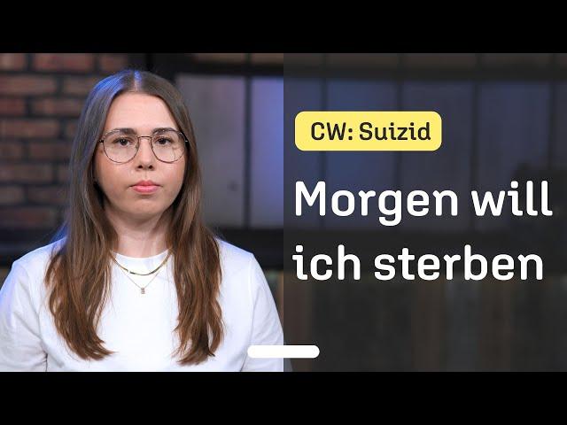 Merkt es jemand, wenn ich nicht mehr da bin? | Suizid geplant – Stimme gehört