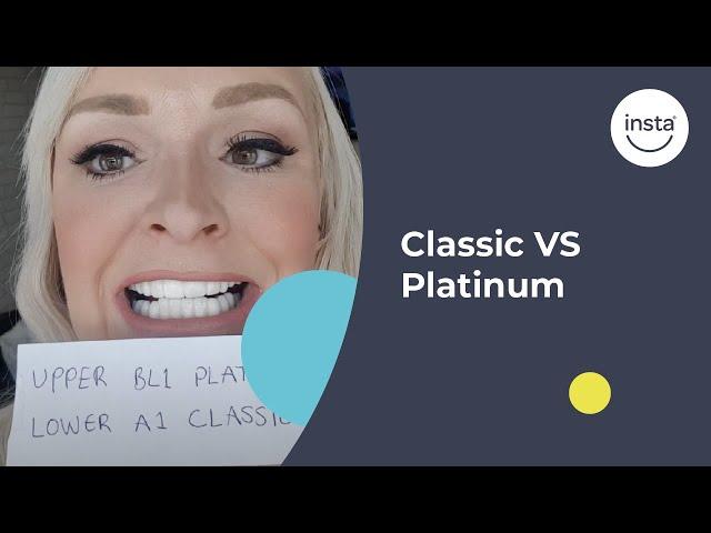 Clip-On Veneers: Classic vs Platinum Comparison | Instasmile Review