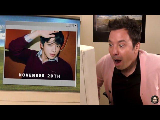 BTS Jin Solo Debut on The Tonight Show with Jimmy Fallon Teaser