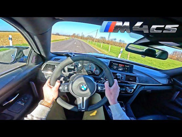 BMW M4 CS F82 - POV Test Drive