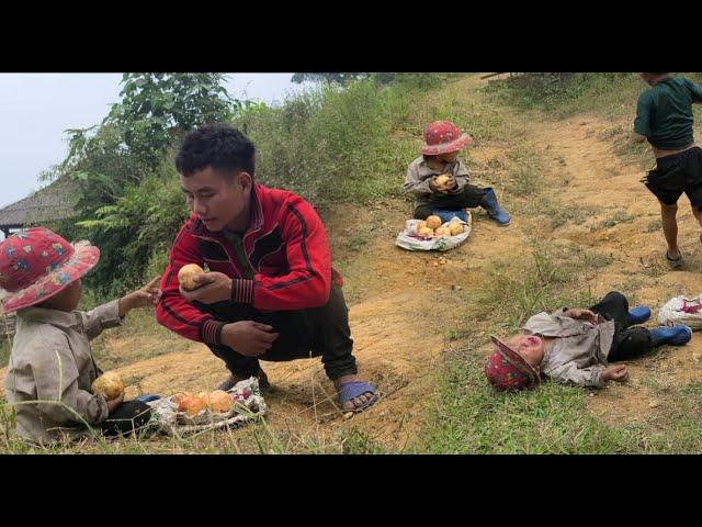 Use the shade to burn to make a vegetable garden, and sell the fruit to exchange for rice/Lý Tiểu Tỵ