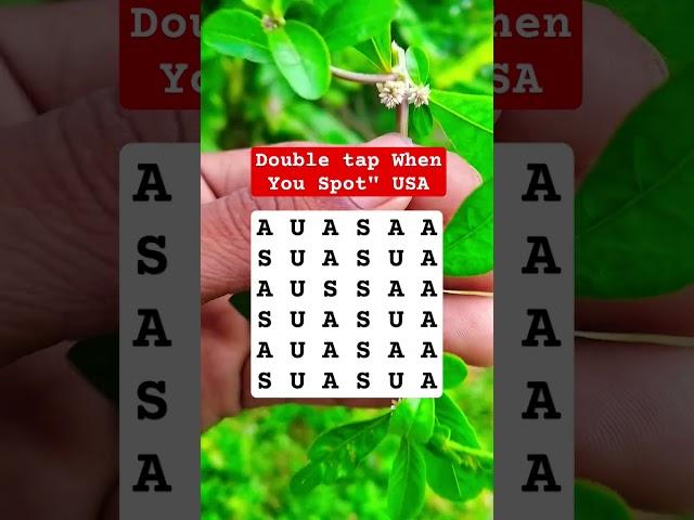 Double tap When You Spot" USA #search #brainteaser #quiz